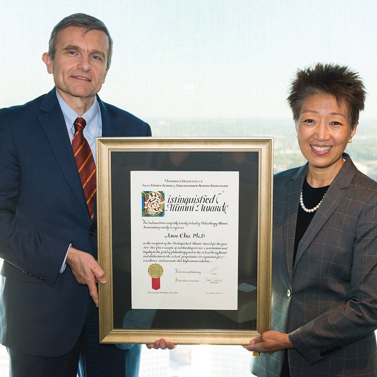 Distinguished Alumni Award:  Jane Chu