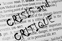 crisis and critique text