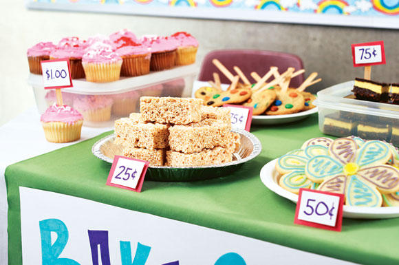 Image of bake sale