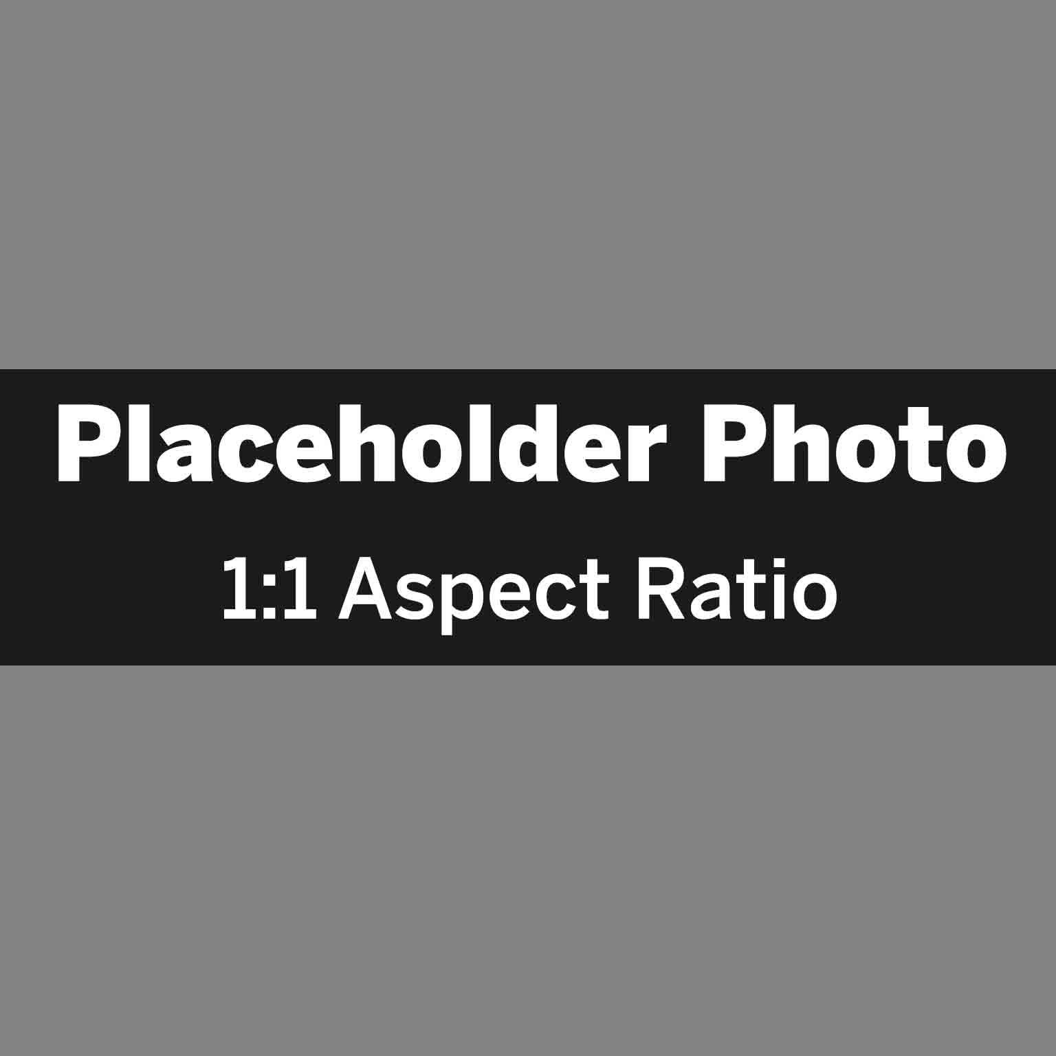 1:1 aspect ratio placeholder photo